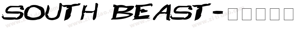 South Beast字体转换